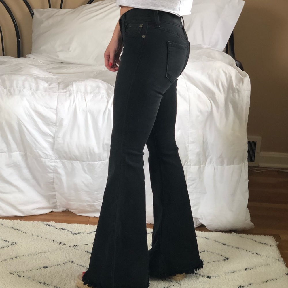 Free People FLARE with frayed hem